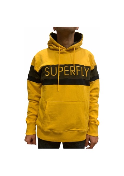 Superfly Sweatshirt Erkek Sarı Sweatshirt 21221-22 Siyah