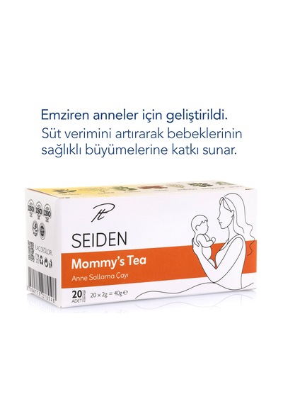 Seıden Emziren Anne Süt Desteği Ve Sallama Doğal Içerikli Çay 20'li