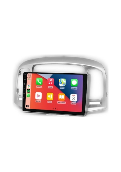 Lovion Mjs7785 Hyundai Accent Era 2006 2012 4+32gb Android Carplay Multimedya Teyp 9"