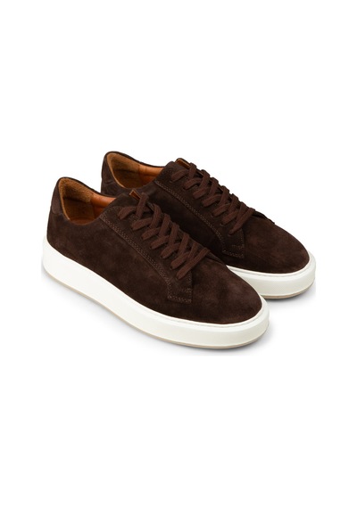 Deery Erkek Hakiki Süet Kahverengi Sneaker Ayakkabı - E4182mkhve01 Kahverengi