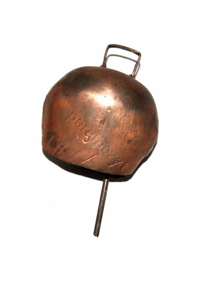 Nostalji Elde Dövme Büyük Boy Koyun Deve Çanı Hakiki Bakır El Yapımı Sınırlı Stokta