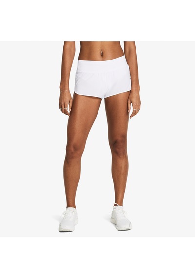 Under Armour Launch Pro 2inch Kadın Beyaz Günlük Şort - 1386330 Beyaz