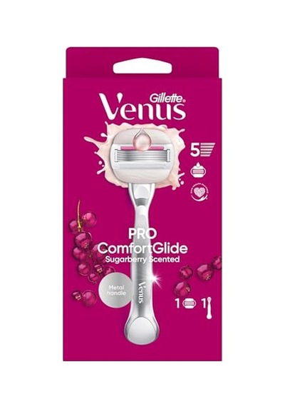 Gillette Venus Comfortglide Sugarberry Tıraş Makinesi Ve 1 Adet Başlık