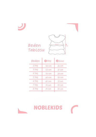 Le Mabelle Kız Çocuk Yıldız Baskılı Kat Kat Tül Elbise Sarı