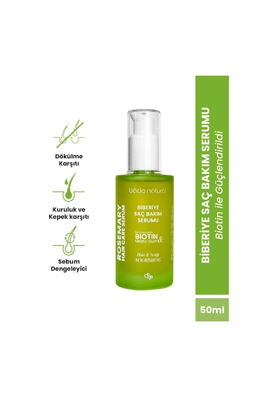 Bade Natural Biberiye Saç Bakım Serumu 50 ML