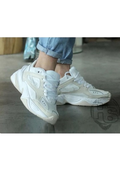Nike M2k Tekno Unisex Beyaz Spor Ayakkabı Krem