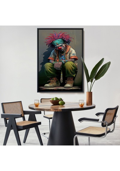 Miyrem^ Canvas Serie Palyaça Tablo-7771