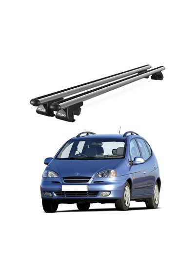 Venüs Daewoo Tacuma 2000-2004 Uyumlu Gri Ara Atkı Port Bagaj Tavan Barı