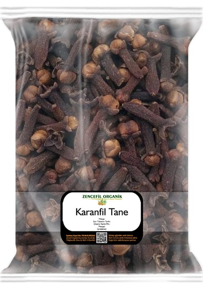 Zencefil Organik Taze Karanfil Tane 250 G