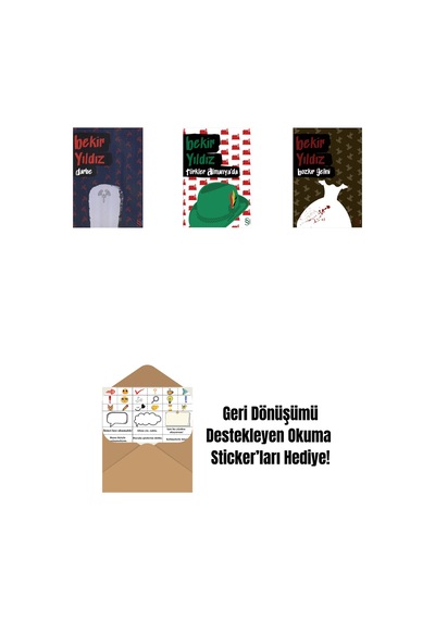 Darbe + Türkler Almanya'da + Bozkır Gelini + Okuma Sticker'ları