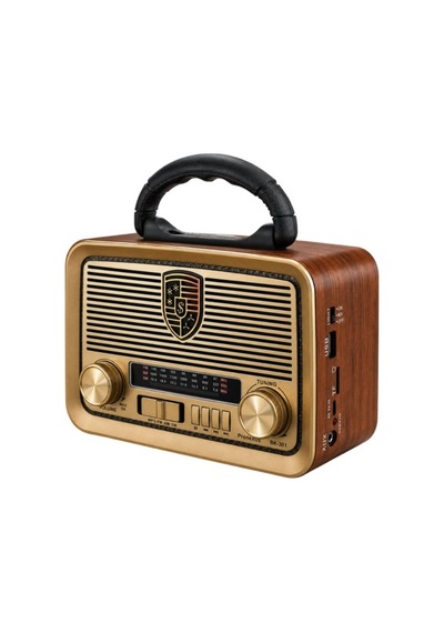 Premium Solar Panelli Led Fenerli Radyo Nostaljik Tasarım Şarjlı Bluetooth Ses Sistemi Retro Tarz