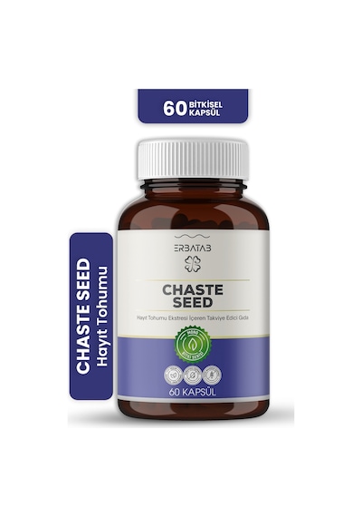 Erbatab Hayıt Eki Chaste Seed 60 Kapsül Erbatab Hayıt Eki Chaste Seed 60 Kapsül