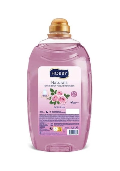 Sıvı Sabun Naturel Gül 1500 Ml