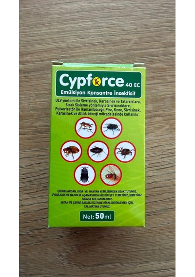 Cypforce Sinek Karınca Tahta Kurusu Hamam Böceği Temizleyici 50 ML