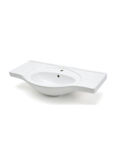 Ece Banyo - Aruva Etajerli Lavabo 96 Cm Beyaz - 3503