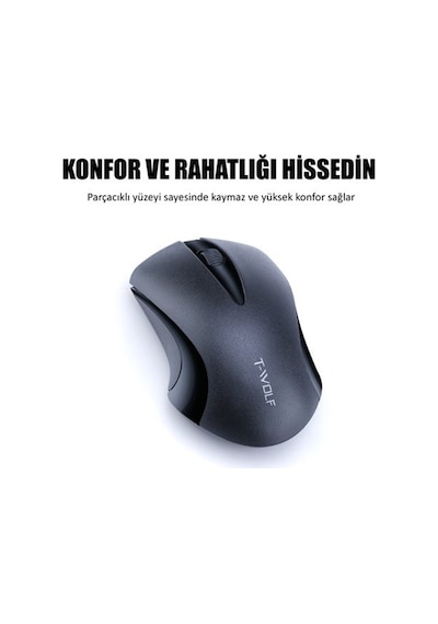 T-Wolf Q2 2.4g Wireless Kablosuz Mouse