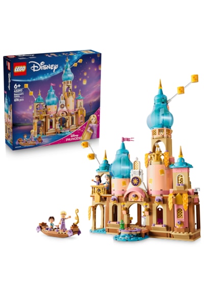LEGO® ǀ Disney Princess Rapunzel’in Şatosu 43297 - 6 Yaş ve Üzeri Çocuklar için Yaratıcı Oyuncak Yapım Seti (676 Parça)