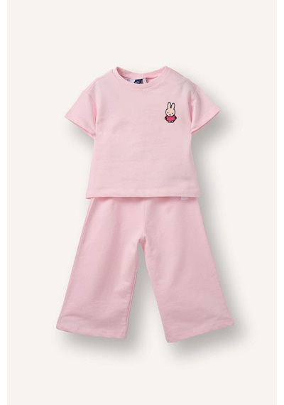 Defacto Miffy Tişört Alt 2'li Takım Kız Bebek H2760A526SP