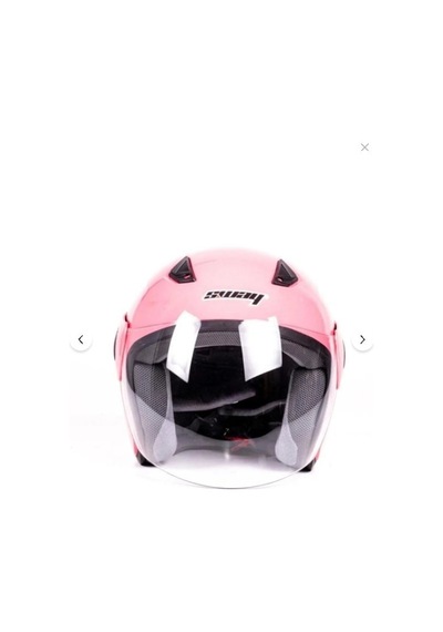 Sway Açık Yarım -sw-700 Pınk- Motosiklet Kaskı Pembe