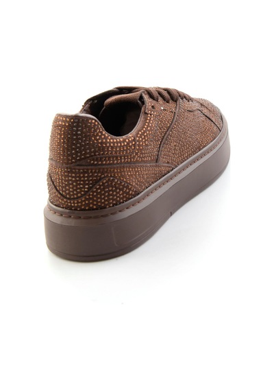 Bambi Kahve Kahve Süet Kadın Sneaker K01791072772