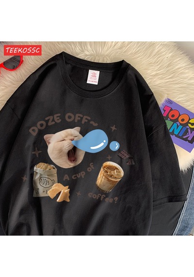 Noıssey Urban Pop Graphic Kadın Tişört Koleksiyonukod 5262 Siyah
