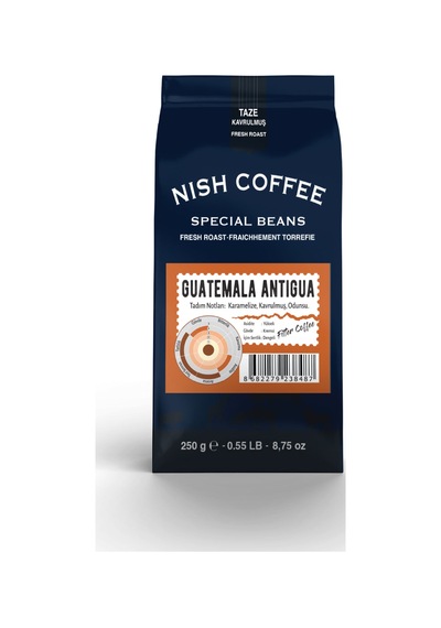 Nish Filtre Kahve Guatemala Antigua 250 Gr Çekirdek Kahve