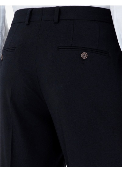 Cacharel Koyu Lacivert Slim Fit Kumaş Pantolon