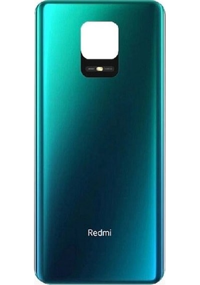 Xiaomi Redmi Note 9 Pro Arka Pil Batarya Kapağı Yeşil