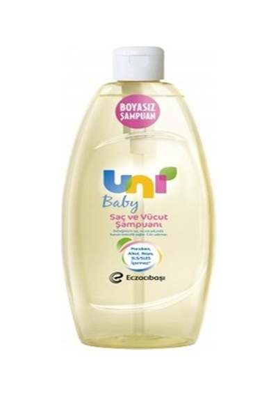 Uni Baby Saç Ve Vücut Şampuanı 500 ml (Flip)