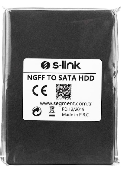 S-link Ngff To Sata Harici 2.5" Siyah Hdd Kutusu