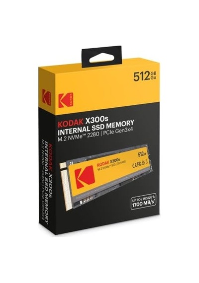 X300s 512gb M.2 Nvme Pcıe Gen3x4 2280 Ssd 2000 Mb/s Okuma 1000 Mb/s Yazma Hızlı Ssd