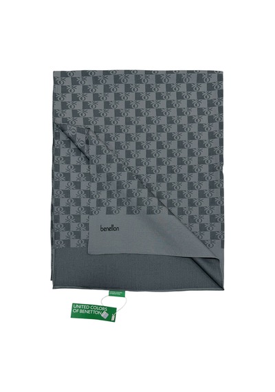 Benetton Elegante Şal - Tre - Kadife Gri