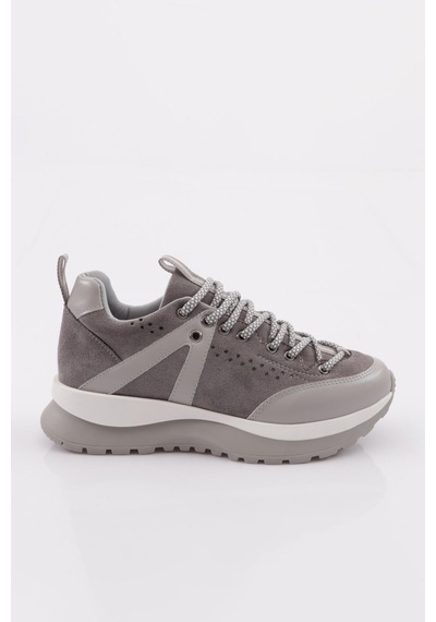 Dgn 72119 Kadin Bağcikli Spor Ayakkabi 72119-2027-R0611 Gri