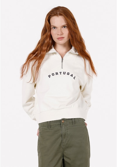 Colin's Colins Beyaz Kadın Sweatshirt Cl1072749 Q1.v1 Ofw Beyaz