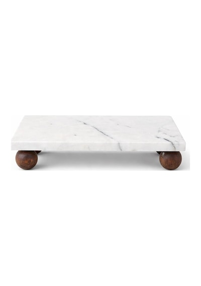 Doğal Mermer Yağlık Altlığı Standı 23x11,5 Cm - Mutfak Düzenleyici Sabunluk Organizer Diğer