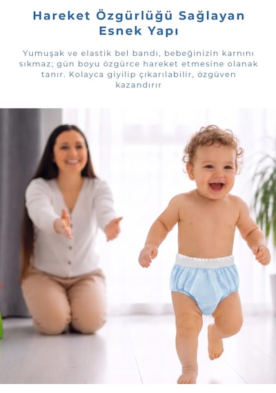 Babyjem Alıştırma Külodu 2 Yaş Mavi