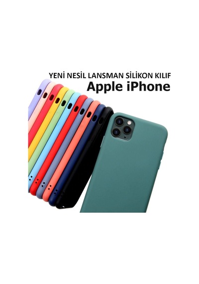 Apple Uyumlu  iPhone 12 Pro (6.1'') Kilif, Logis Liquid Lansman Silikon 513103691