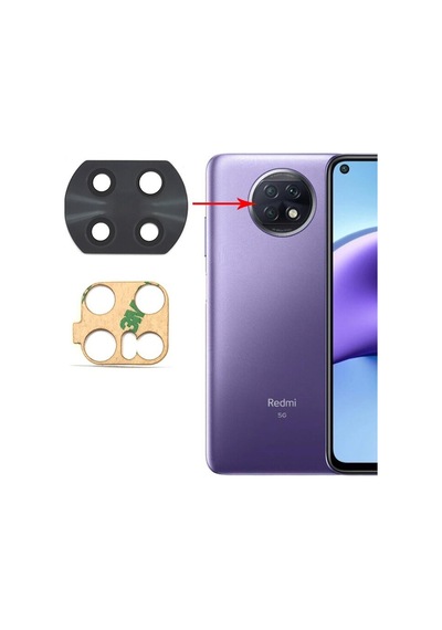Xiaomi Redmi Note 9t Kamera Lensi Camı M2007j22g