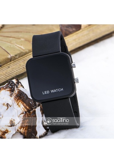 Dijital Led Watch Ekran Kare Sportif Çocuk Yetişkin Kol Saati St-