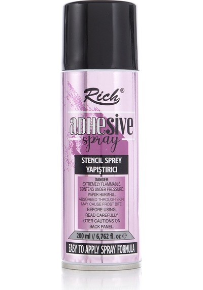 Rich Stencil Sprey Yapıştırıcı 200Ml