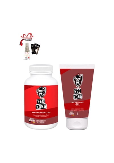 Red Kong Erkeklere Çok Özel 60lı Set+afrodizayn Masaj Yağı