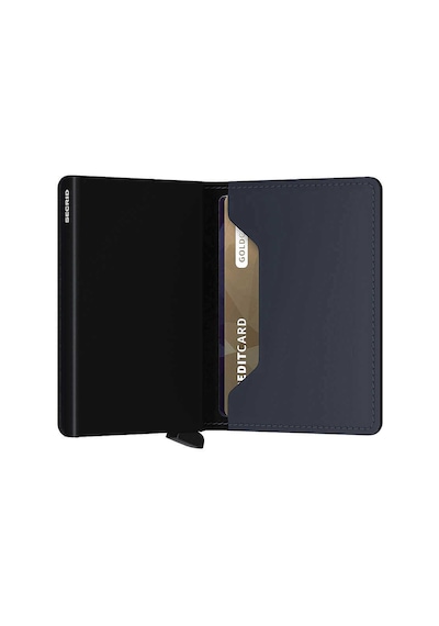 Secrid Slimwallet Matte Kartlık Cüzdan, Mavi Çok Renkli