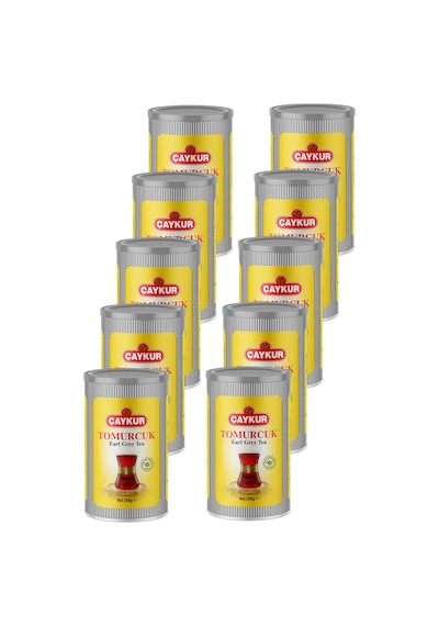 Tomurcuk Kokulu Earl Grey Dökme Çay 200 Gr. Onlu Paket