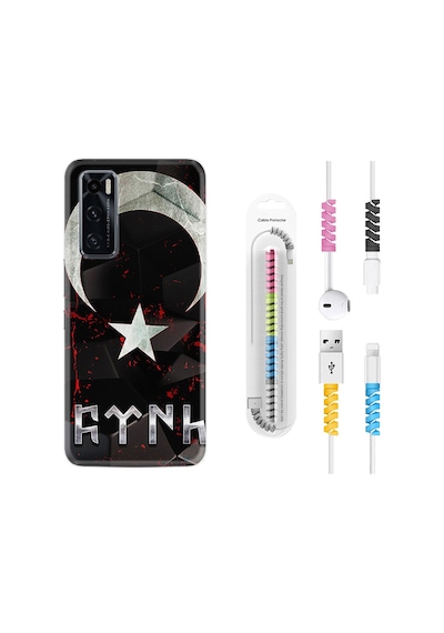 Vivo Y70 Kılıf Rasta Boyun Askılı Göktürk 1394