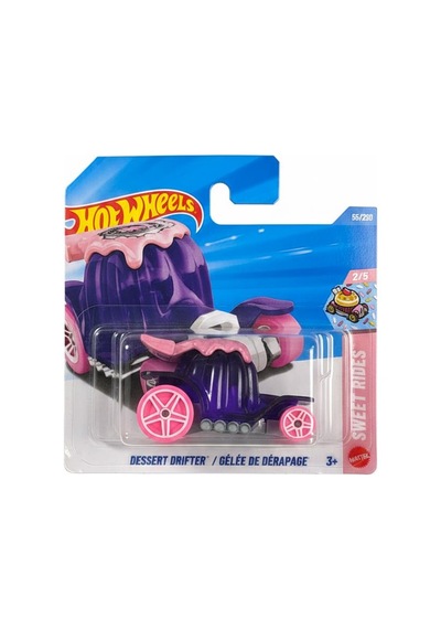 Hot Wheels Sweet Rides Dessert Drifter Gelee De Derapage Jjj25 Mor - Pembe