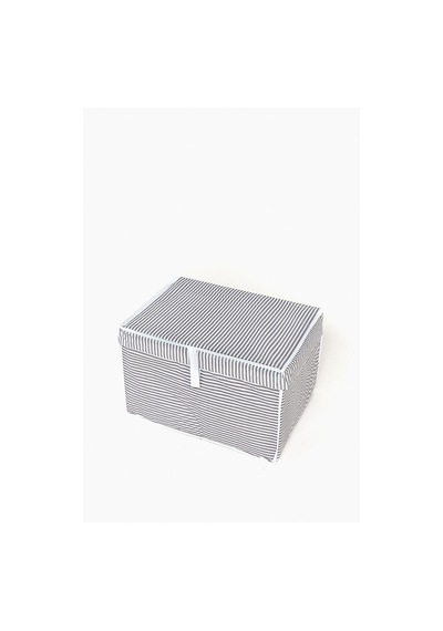 Çok Amaçlı Kutu - Mini - Gri - Beyaz Plastik Gri Diğer