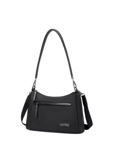 Smart Bags Twill Dimi Kumaş Kadın Omuz Çantası 3325 Siyah