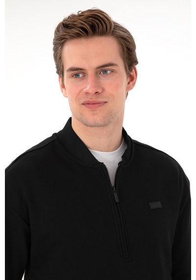 U.s. Polo Assn. Erkek Siyah Sweatshirt 50293380-vr046 Siyah