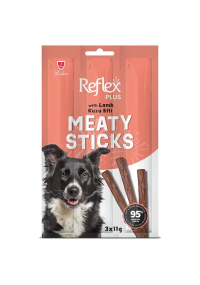 Plus Yetişkin Köpek Çubuk Ödül Maması Kuzu Etli 33 Gr
