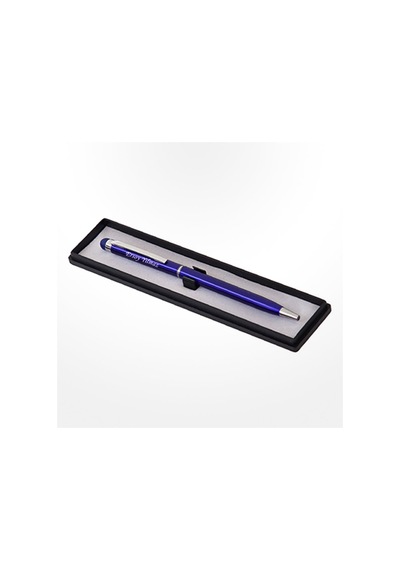 Kişiye Özel Isimli Kutulu Lüks Mavi Touchpen Kalem
